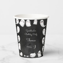 Vasos De Papel Los fantasmas de Halloween espantan a los niños fi