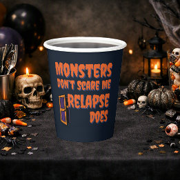 Vasos De Papel Los monstruos no me asustan, la recaída sí | Spook