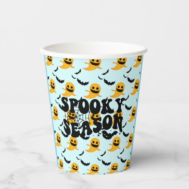 Vasos De Papel Los niños de Guay embrujaron las placas de papel F (Anverso)