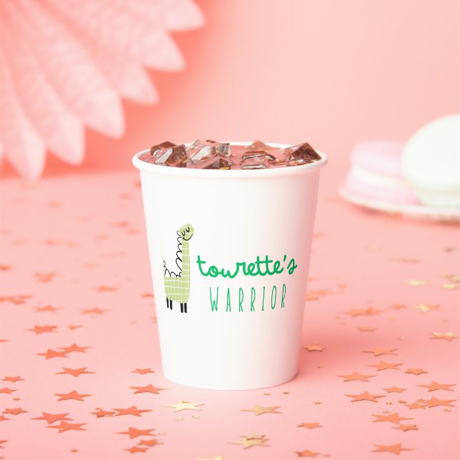 Vasos De Papel los papeles de conciencia de guerreros de tourette (in situ)