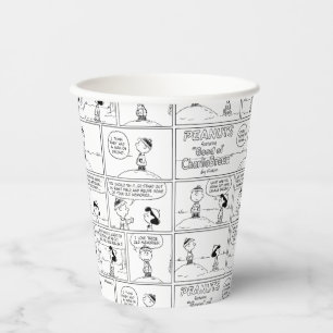 Vasos De Papel Los Recuerdos de Charlie Brown en el hongo del lan