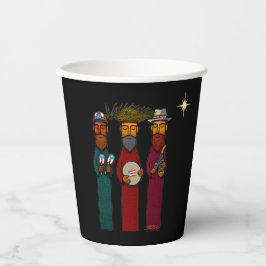 Vasos De Papel Los Tres Reyes Magos de Puerto Rico – Parranda