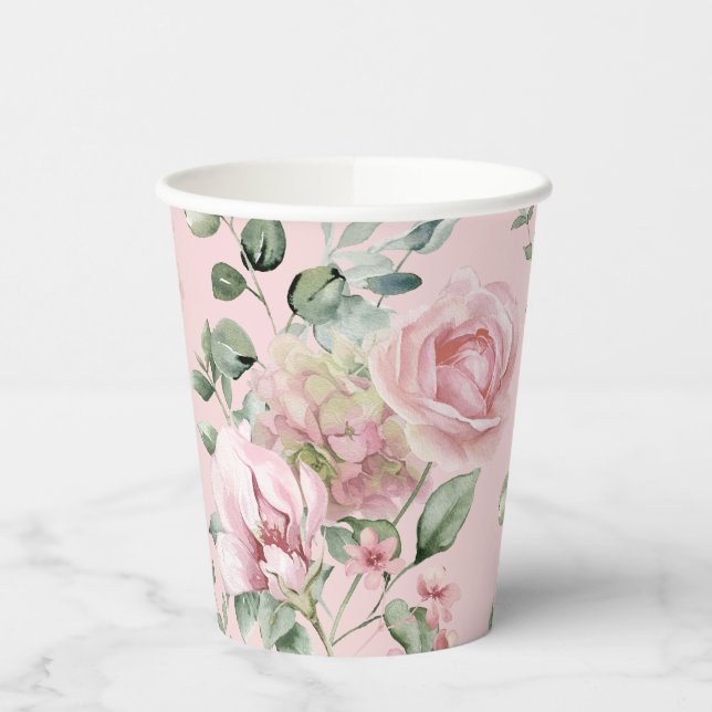 Vasos De Papel Love Shack Fiance Garden Fiesta Bridal Shower (Izquierda)