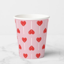 Vasos De Papel Love Suckers Red