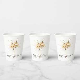 Vasos De Papel Luces de bengala para la celebración del día de Añ