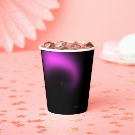 Vasos De Papel Luces de torrente morado de sol