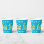 Vasos De Papel Luces Latkes Chanukah 8 oz.<br><div class="desc">Cubos de papel "Luces, Latkes, Chanukah" 8 oz. También podrá disfrutar de placas de papel y servilletas de papel a juego. Todos los elementos de diseño se pueden editar. El texto se puede agregar utilizando el color de fuente, el tamaño y el estilo favoritos. Gracias por detenerse y ir de...</div>