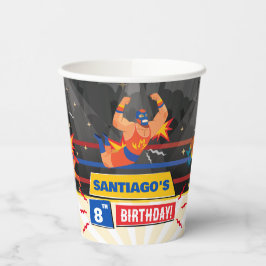 Vasos De Papel Lucha libre en México