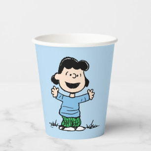 Vasos De Papel Lucy con brazos anchos
