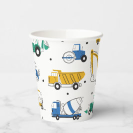 Vasos De Papel Lugar de construcción