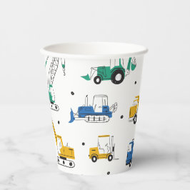 Vasos De Papel Lugar de construcción