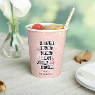 Vasos De Papel M.O.T.H.E.R. - Un tributo a las madres