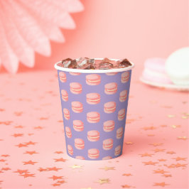 Vasos De Papel Macarrones rosados