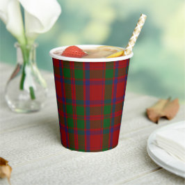 Vasos De Papel MacIntosh Tartan Plaid Cups De Papel