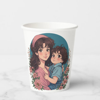 Vasos De Papel madre&hijo
