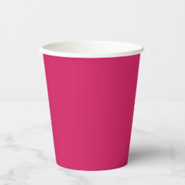 Vasos De Papel Magenta