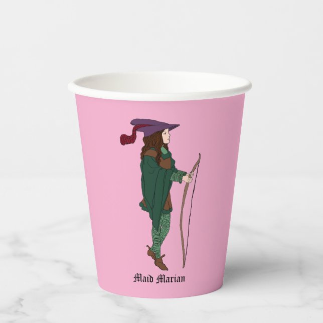 Vasos De Papel Maid Marian Paper Cup (Anverso)