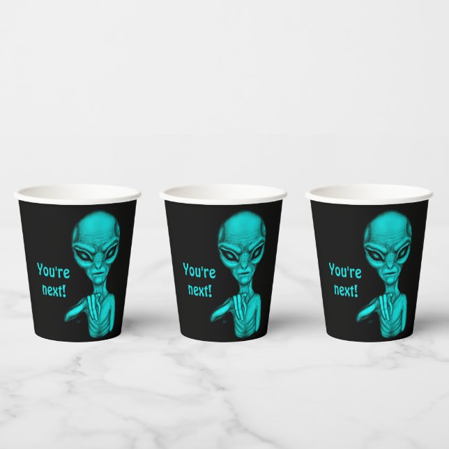 Vasos De Papel ¡Mala Alien, eres la siguiente! (Multi)