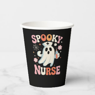 Vasos De Papel Mala enfermera clásica camiseta_1