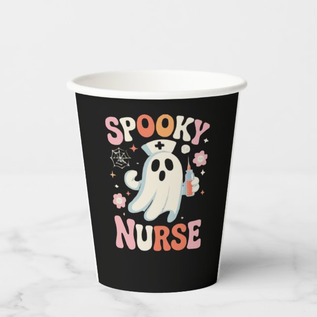 Vasos De Papel Mala enfermera clásica camiseta_1 (Anverso)