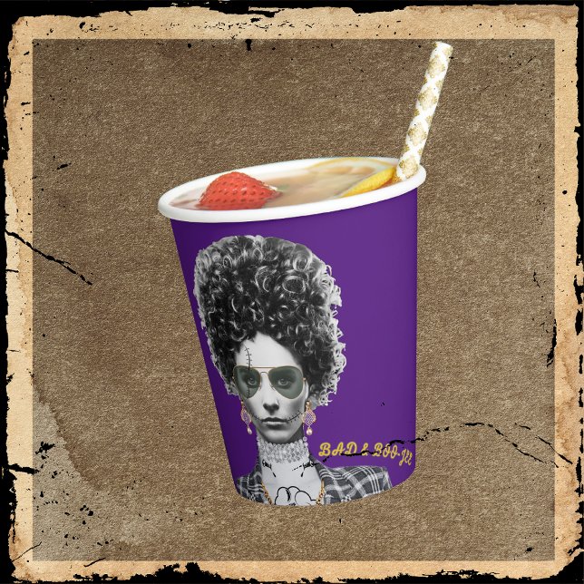 Vasos De Papel Mala y Boo-Jee Cups de papel para novias (Subido por el creador)