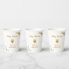 Vasos De Papel Mami To Bee Baby Shower Paper Cup