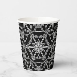Vasos De Papel Mandalá Industrial