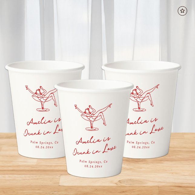 Vasos De Papel Mano caprichosa de la bachillerato roja (Subido por el creador)