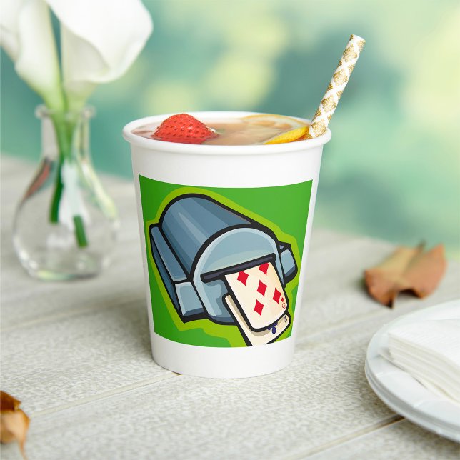 Vasos De Papel Máquina de tarjetas (Subido por el creador)