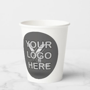 Vasos De Papel Marca en marcha: Personalizado de papel café se cu