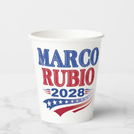 Vasos De Papel Marco Rubio 2028 (3er)