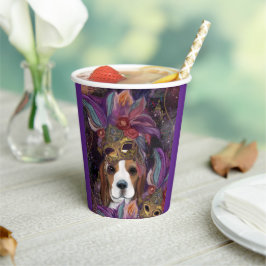 VASOS DE PAPEL MARDI GRAS BEAGLE