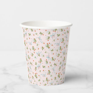 Vasos De Papel Marie Antionette Strawberries Placas Fiestas rosas