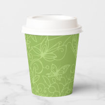 Mariposa Jardín Verde