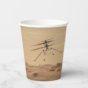 Vasos De Papel Mars Ingenuity Helicopter Flight