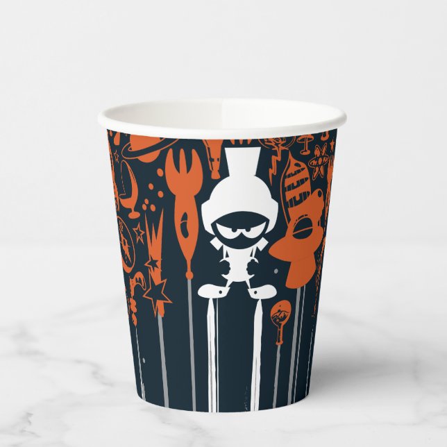 Vasos De Papel MARVIN LAS armas MARTIAN™ de destrucción masiva (Izquierda)