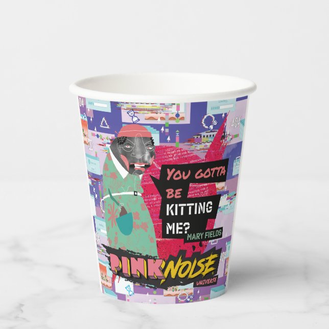 Vasos De Papel Mary Fields · Pink Noise (Anverso)