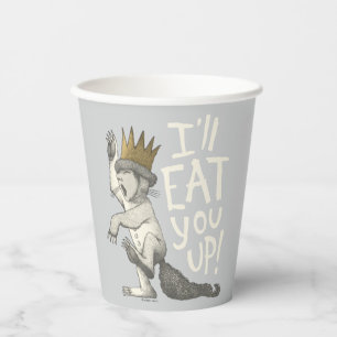 Vasos De Papel Max ¡Te voy a comer!