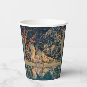 Vasos De Papel Maxfield Parrish El Jardín de Alá 1918 Arte Fino