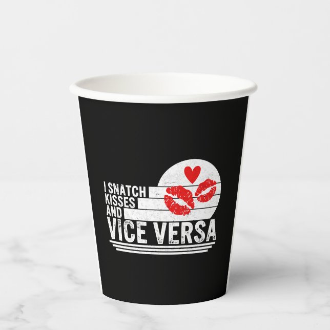 Vasos De Papel Me Besé Y Vieron Camisas, Besos Y (Anverso)