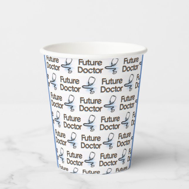 Vasos De Papel Médica futuro (Anverso)