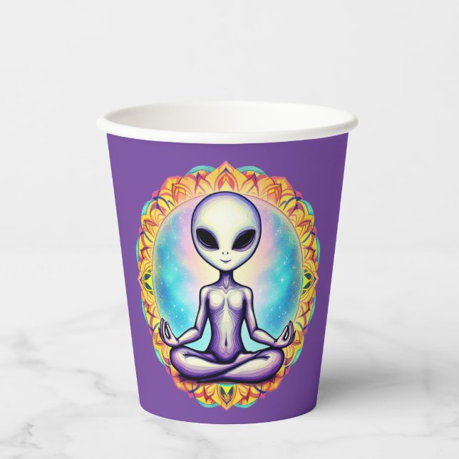 Vasos De Papel Medición galáctica (Anverso)