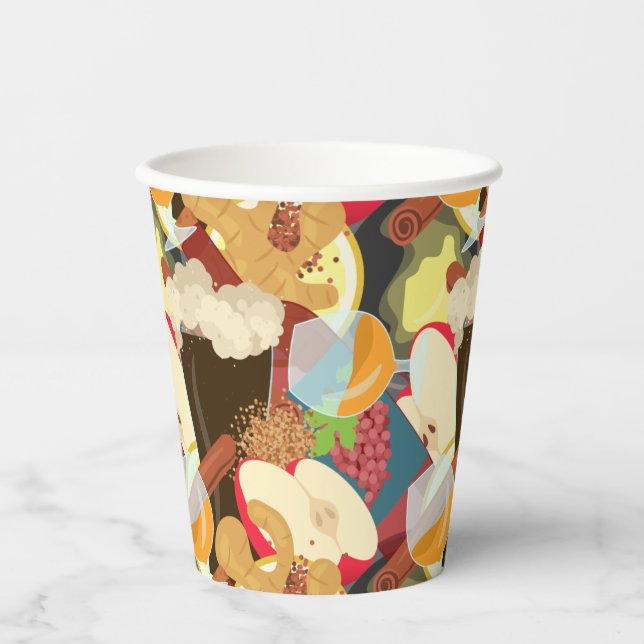 Vasos De Papel Medley de Wassail (Anverso)