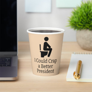 Vasos De Papel Mejor copa de papel para presidente