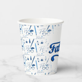 Vasos De Papel Mejor Papá, Feliz Día del Padre