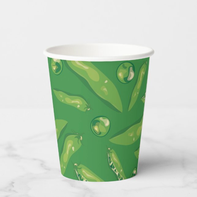 Vasos De Papel Melancotón dulce (Reverso )