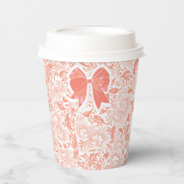 Vasos De Papel Melocotón