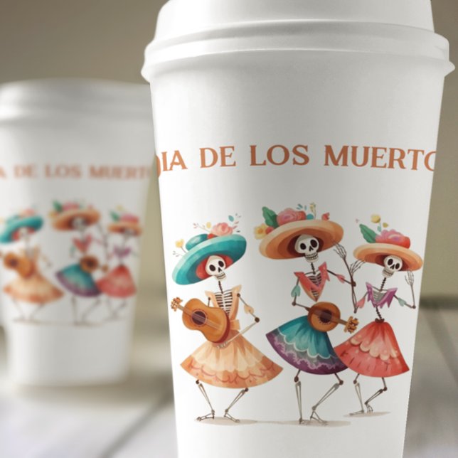 Vasos De Papel Melodía de los muertos bailarines, personalizado (Subido por el creador)