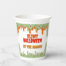 Vasos De Papel Menos Halloween resbaladizo con amigos ocultos Cop