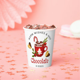 Vasos De Papel Merry Christmas and Happy Holidays 